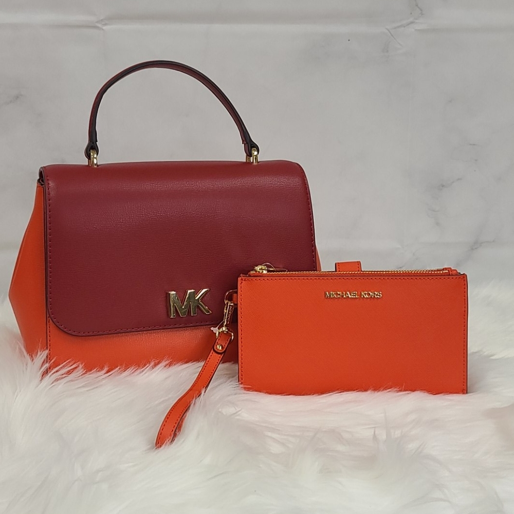 Michael Kors Mott Medium Satchel - Picture 1 of 11